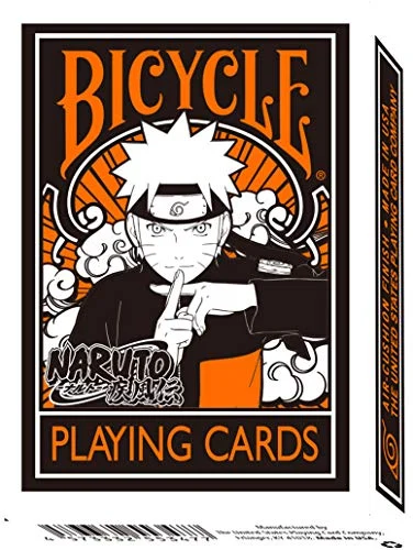Naruto Shippuden Carte da Gioco Collezionabili 63x88 mm - Bicycle
