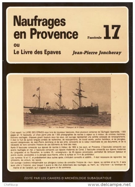 naufrages en provence fascicule 17 - Libri e DVD
