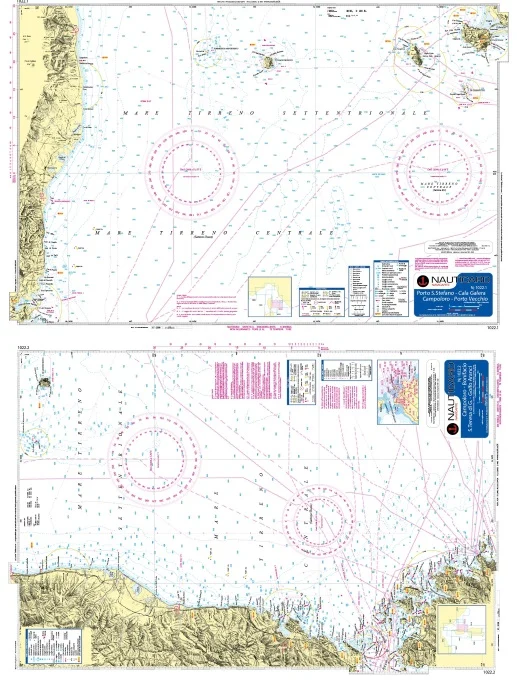 carta nautica n. 1022 - Carte nautiche, da pesca…