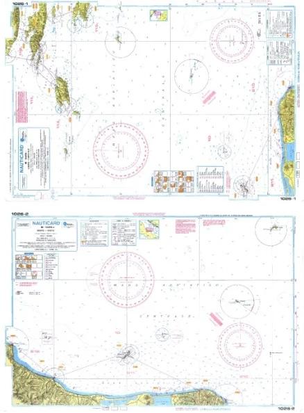 carta nautica n. 1026 - Carte nautiche, da pesca…