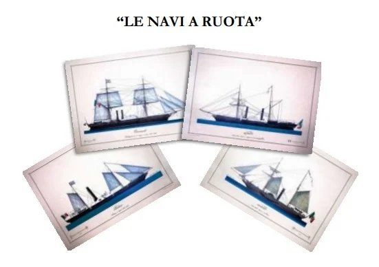 le navi a ruota - Arredamento marinaresco