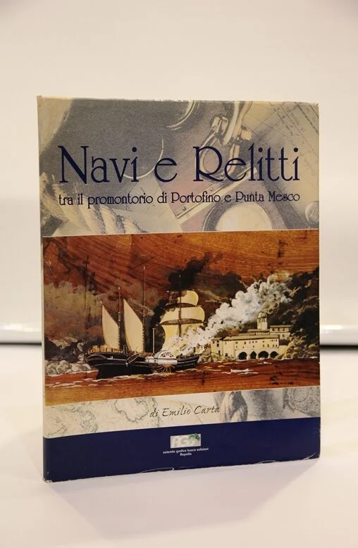 navi e relitti tra il promontorio di portofino e punta mesco - Libri e DVD