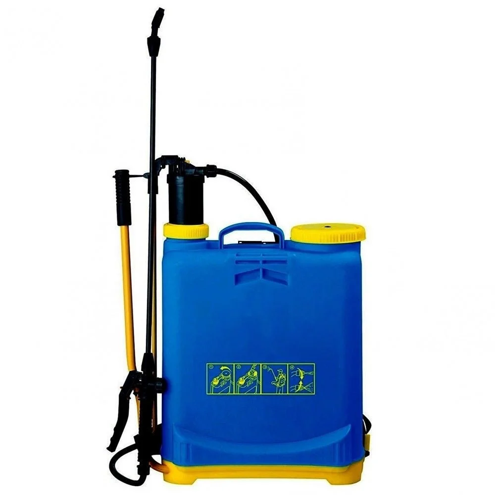 NEBULIZZATORE ZAINO SPALLA 16 LT SPRUZZATORE IRRORATRICE POMPA A PRESSIONE MANO - TrAdE Shop Traesio