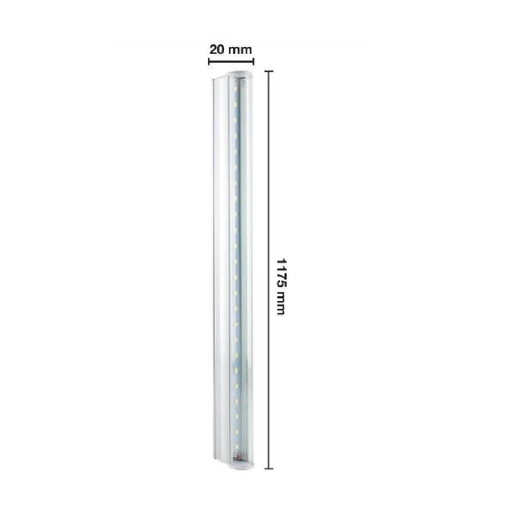 TUBO NEON LED T5 21 WATT PLAFONIERA 120CM LUCE CALDO FREDDO NATURALE - TrAdE Shop Traesio