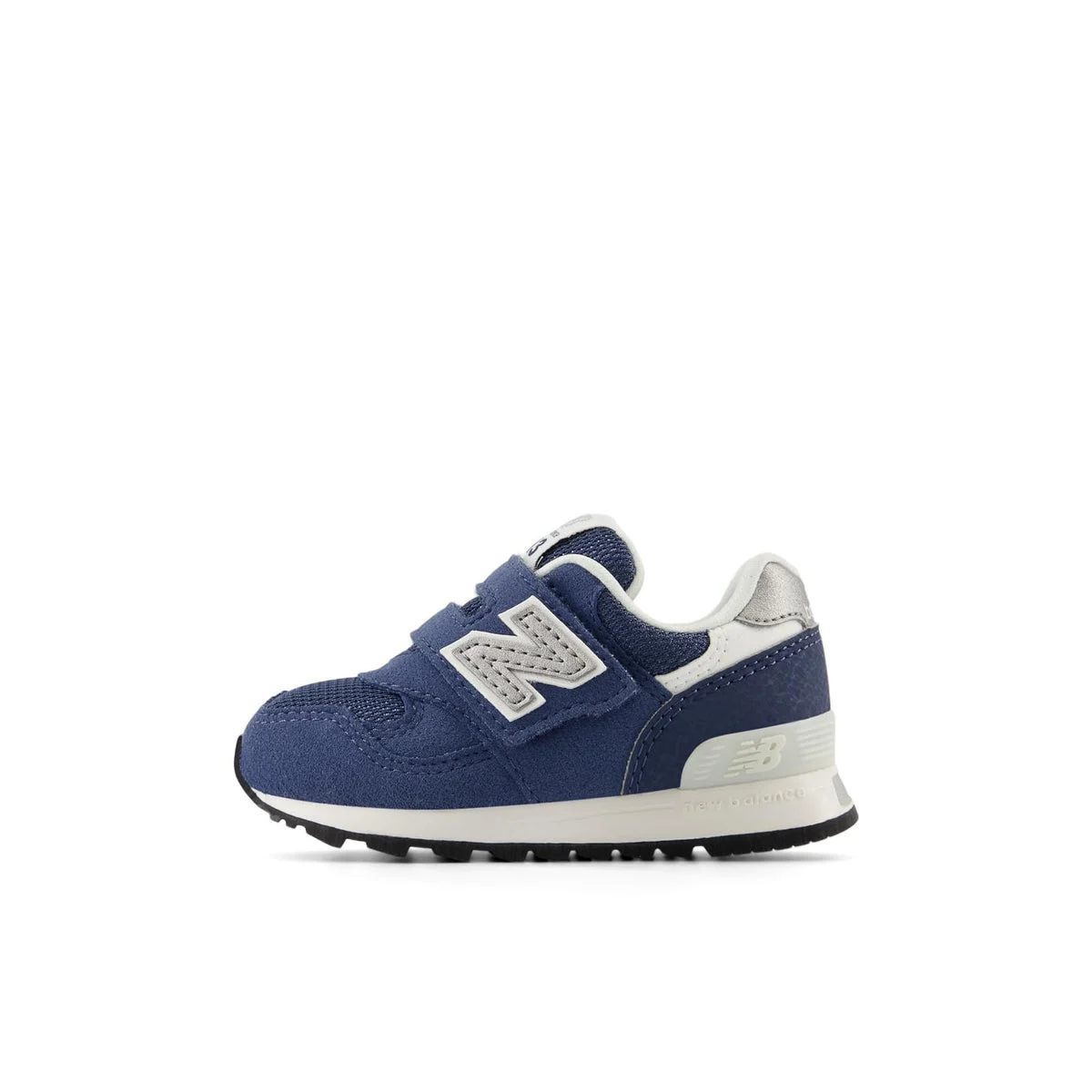 New Balance Sneakers per Bambini Larghe con Velcro IO313 Blu Navy
