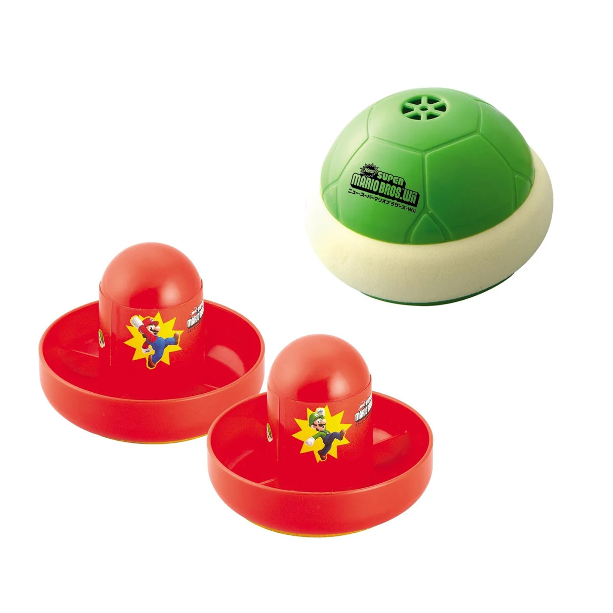 Super Mario Bros Wii gioco air hockey Koopa Troopa con disco fluttuante - Nintendo