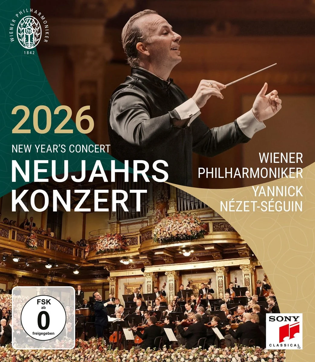New Year’s Concert 2026 Blu-ray Vienna Philharmonic Yannick Nézet-Séguin