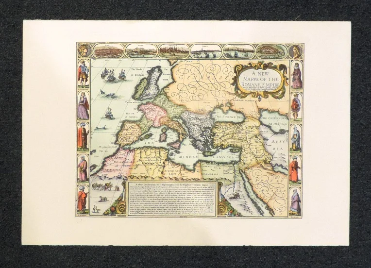 a new mappe of the romane empire - Arredamento marinaresco