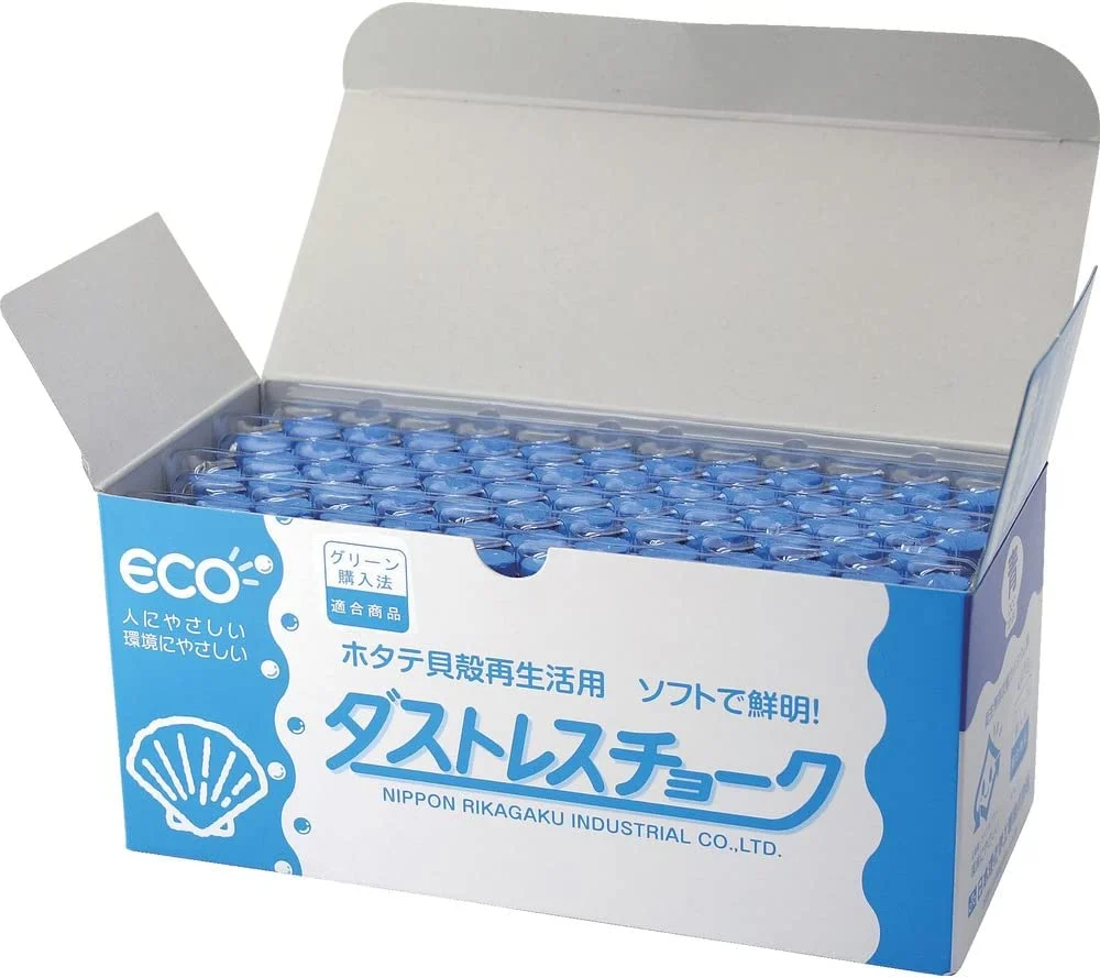 Nihon Rikagaku Industry Chalk Blue 72pcs DCC-72-BU