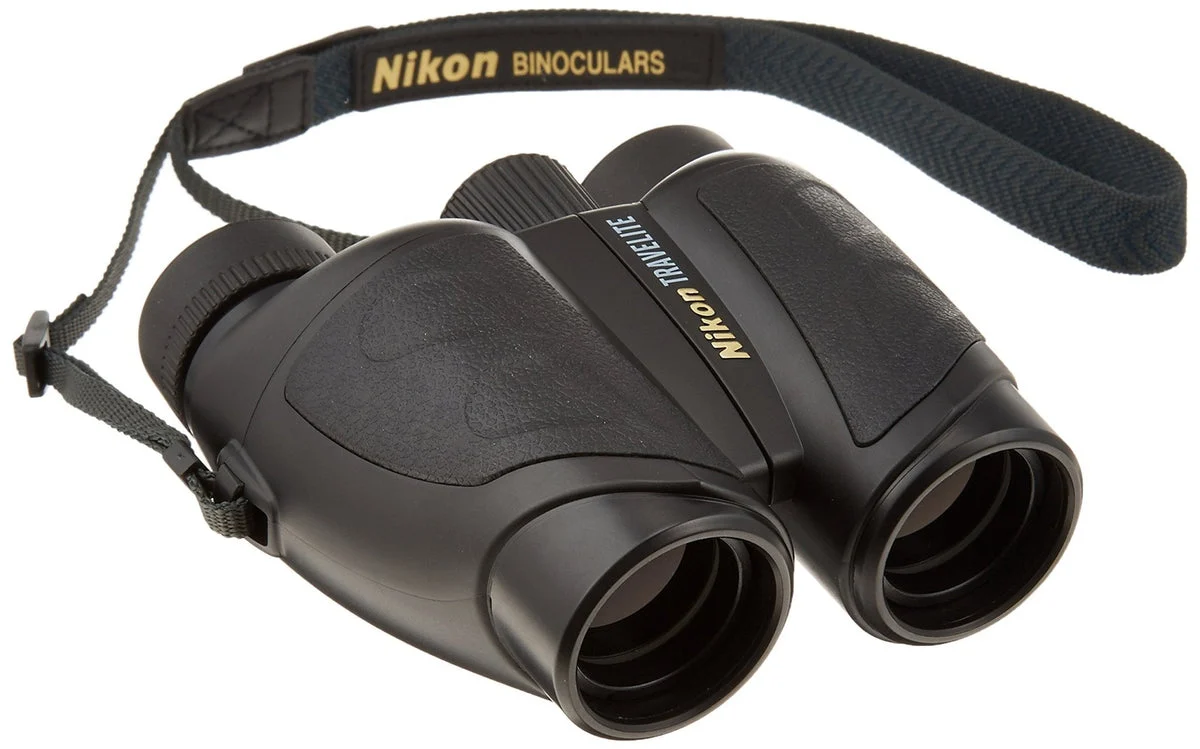 Nikon Binoculars Travelite VI 10x25 Porro Prism Type 10x25 Aperture T610X25 Black