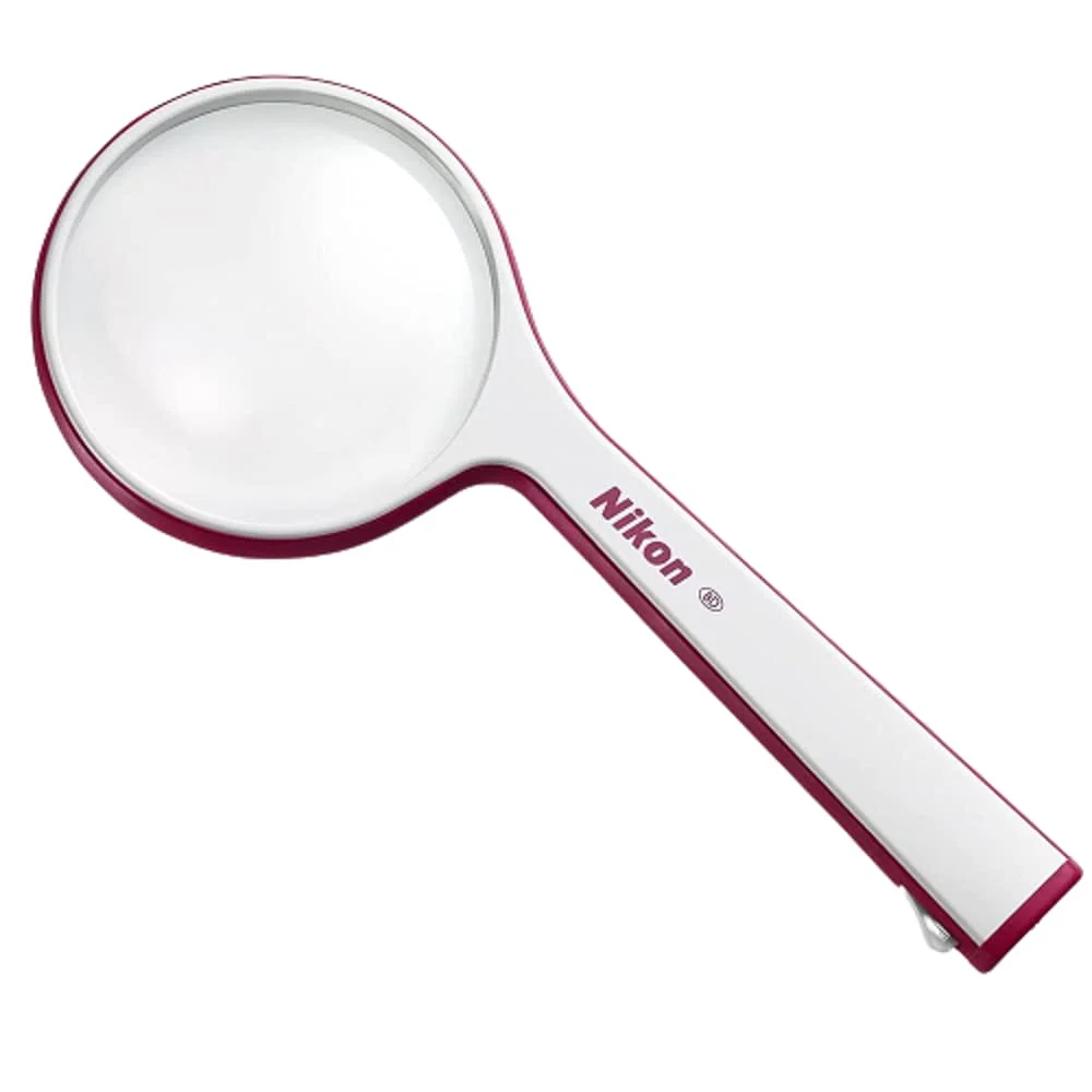 Nikon Magnifier Reading Magnifier S1-8D (2X) Red S1-8DRD Made in Japan