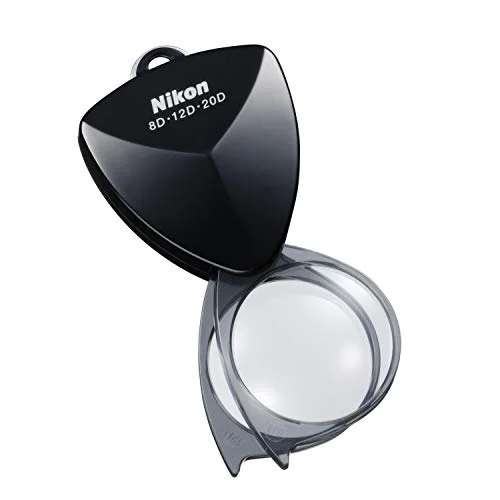 Nikon Magnifier Pocket Loupe 20D 2x/3x/5x N20DBK Black