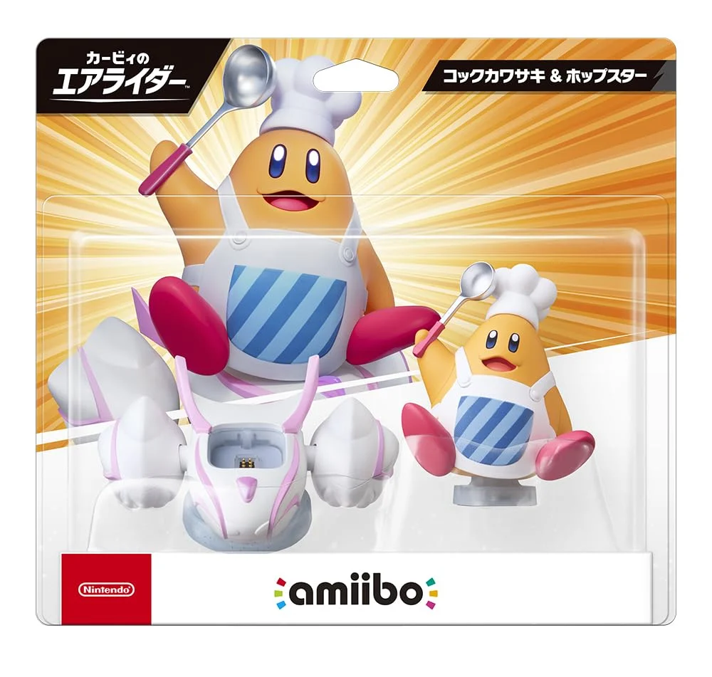 Nintendo amiibo Chef Kawasaki & Hopstar (Kirby's Air Ride) — Releasing 2026