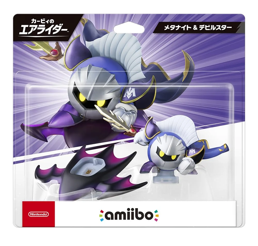 Nintendo amiibo Meta Knight & Devil Star (Kirby's Air Ride series)