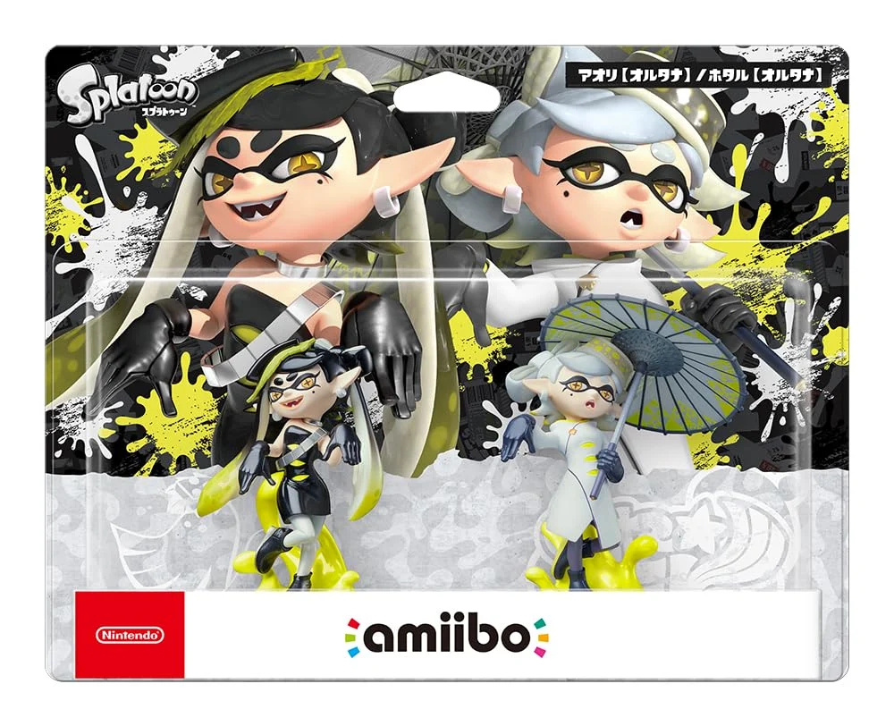 amiibo Set Squid Sisters Aori e Hotaru (variante) Splatoon NVL-E-AE2H