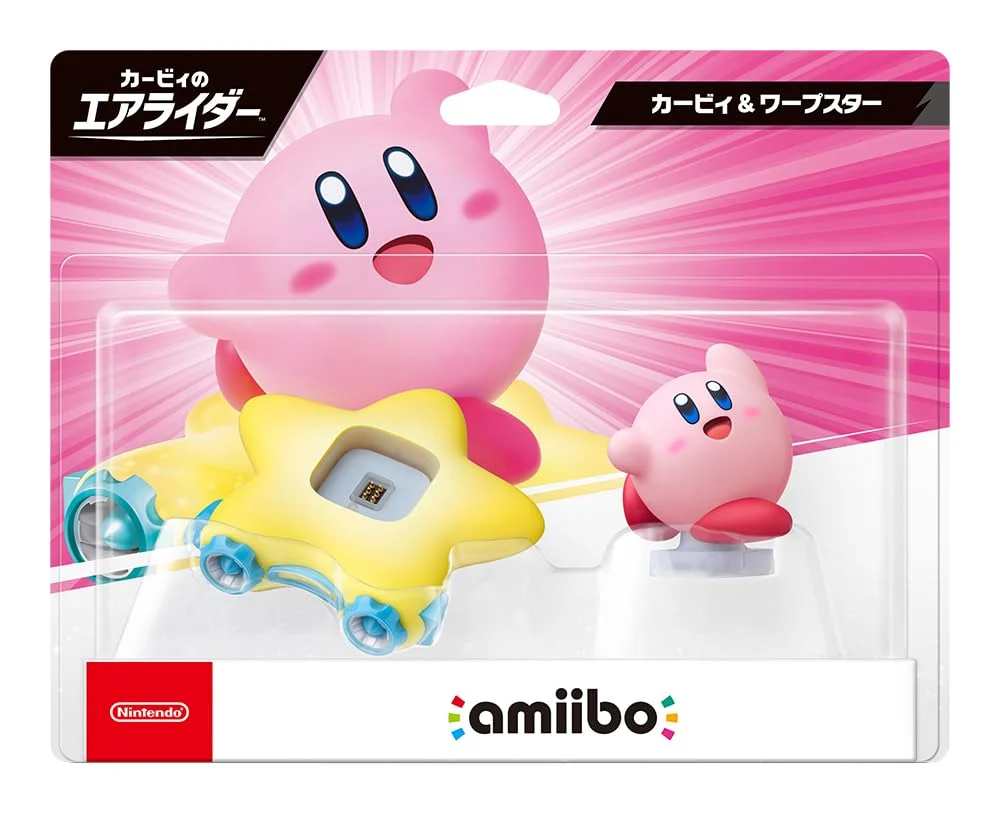 Nintendo amiibo Kirby su Warp Star, serie Kirby Air Ride NVL-W-CAAA