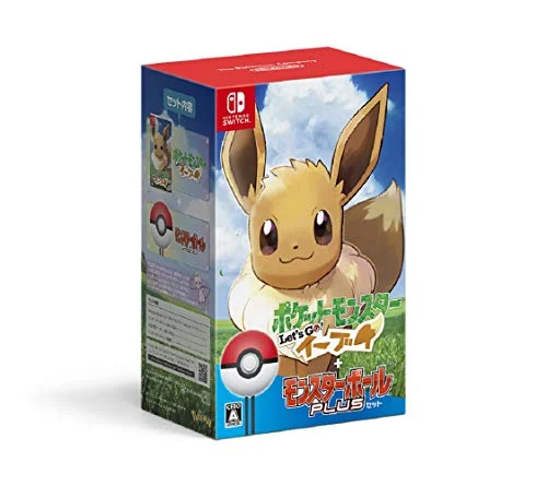 Nintendo Pokémon Let's Go! Eevee Set con Monster Ball Plus per Switch