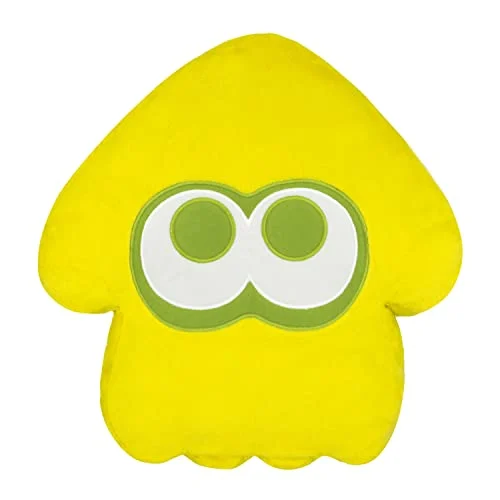 Nintendo Splatoon3 Cuscino Calamaro Giallo Plushie