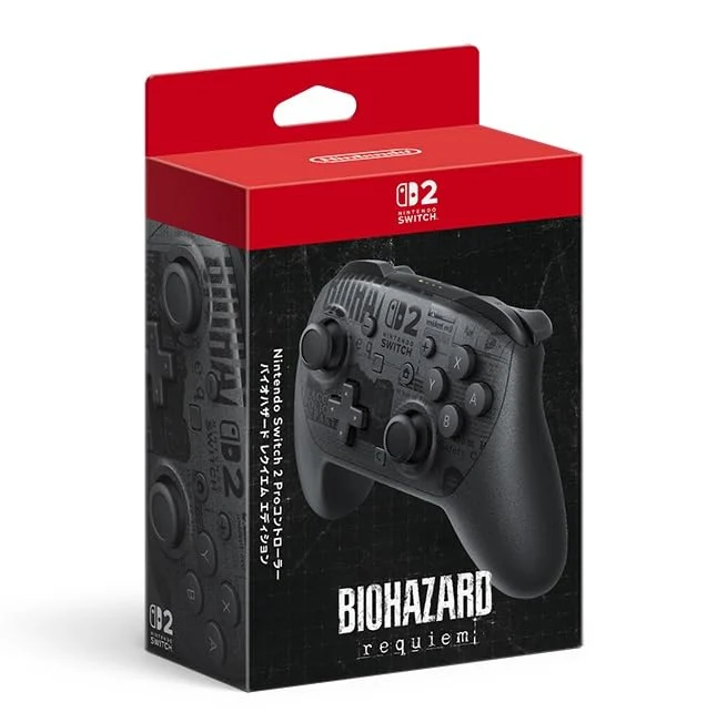 Nintendo Switch 2 Pro Controller – Biohazard Requiem Edition