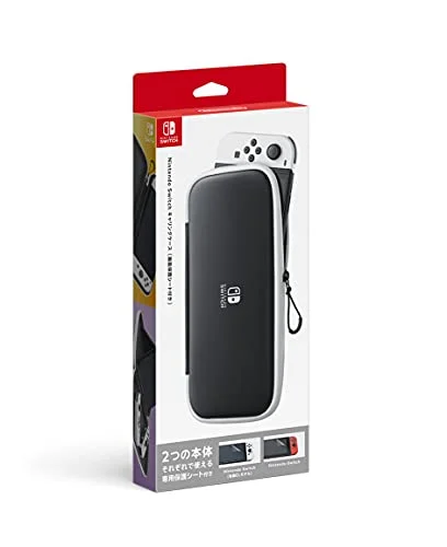Nintendo Switch Custodia con Protezione Schermo - Modello Universale - Nero