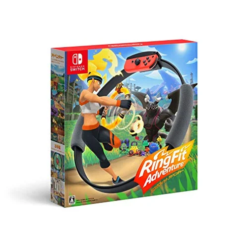 Nintendo Switch Ring Fit Adventure Gioco di Fitness con Anello di Resistenza
