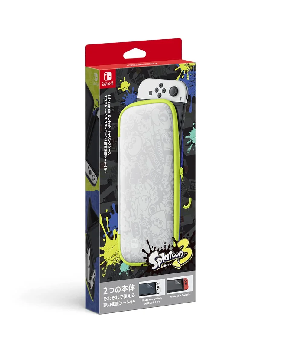 Nintendo Switch Custodia per Splatoon 3 con Protezione Schermo