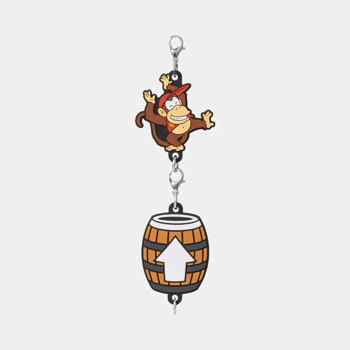 Nintendo Portachiavi Diddy Kong con Cinghia in Gomma