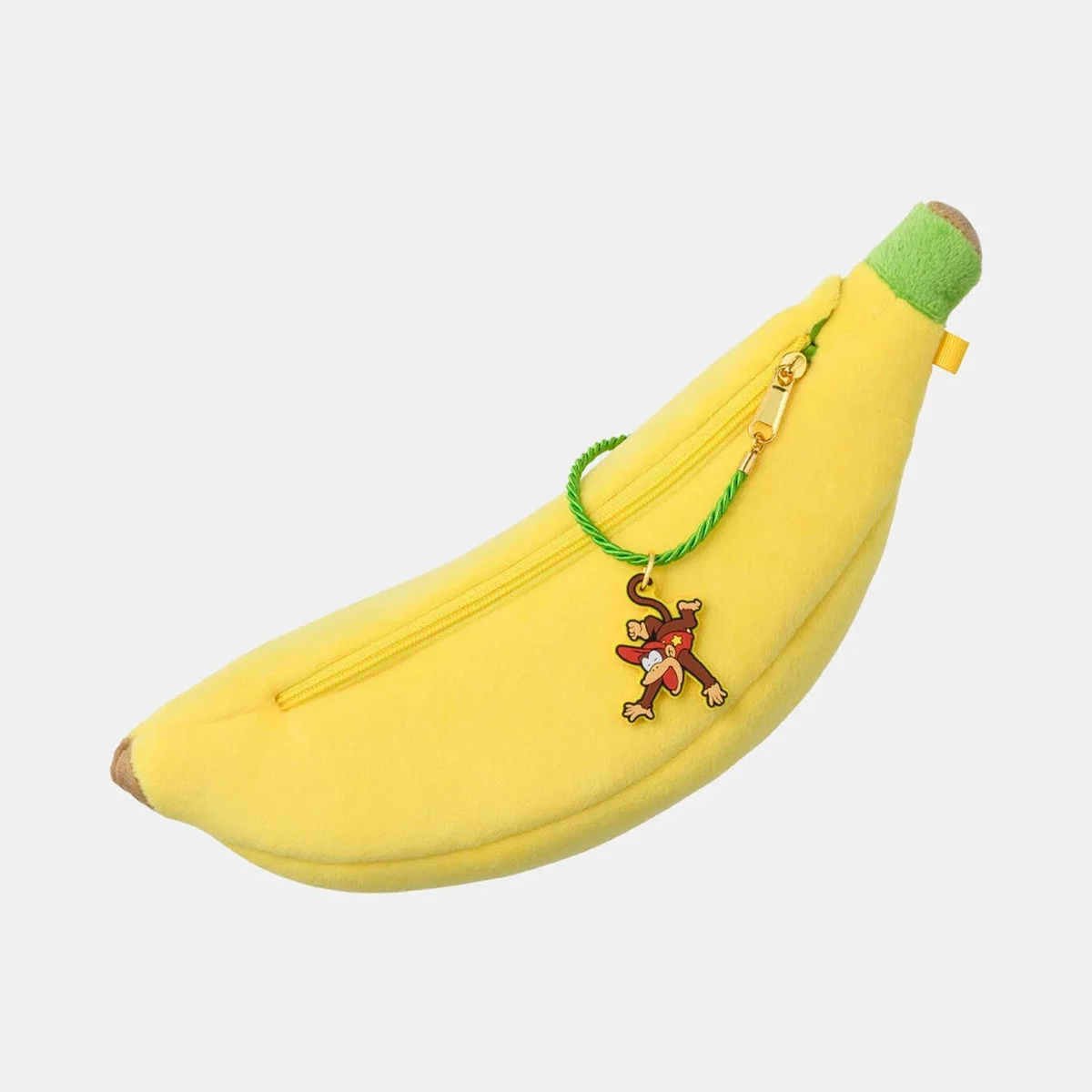 Nintendo Donkey Kong Banana Pouch - Accessory - Model DKBP-01 - Yellow - 1 Unit