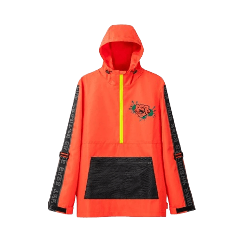 Nintendo Tokyo Splatoon 3 Front Zip Hoodie SALMON RUN