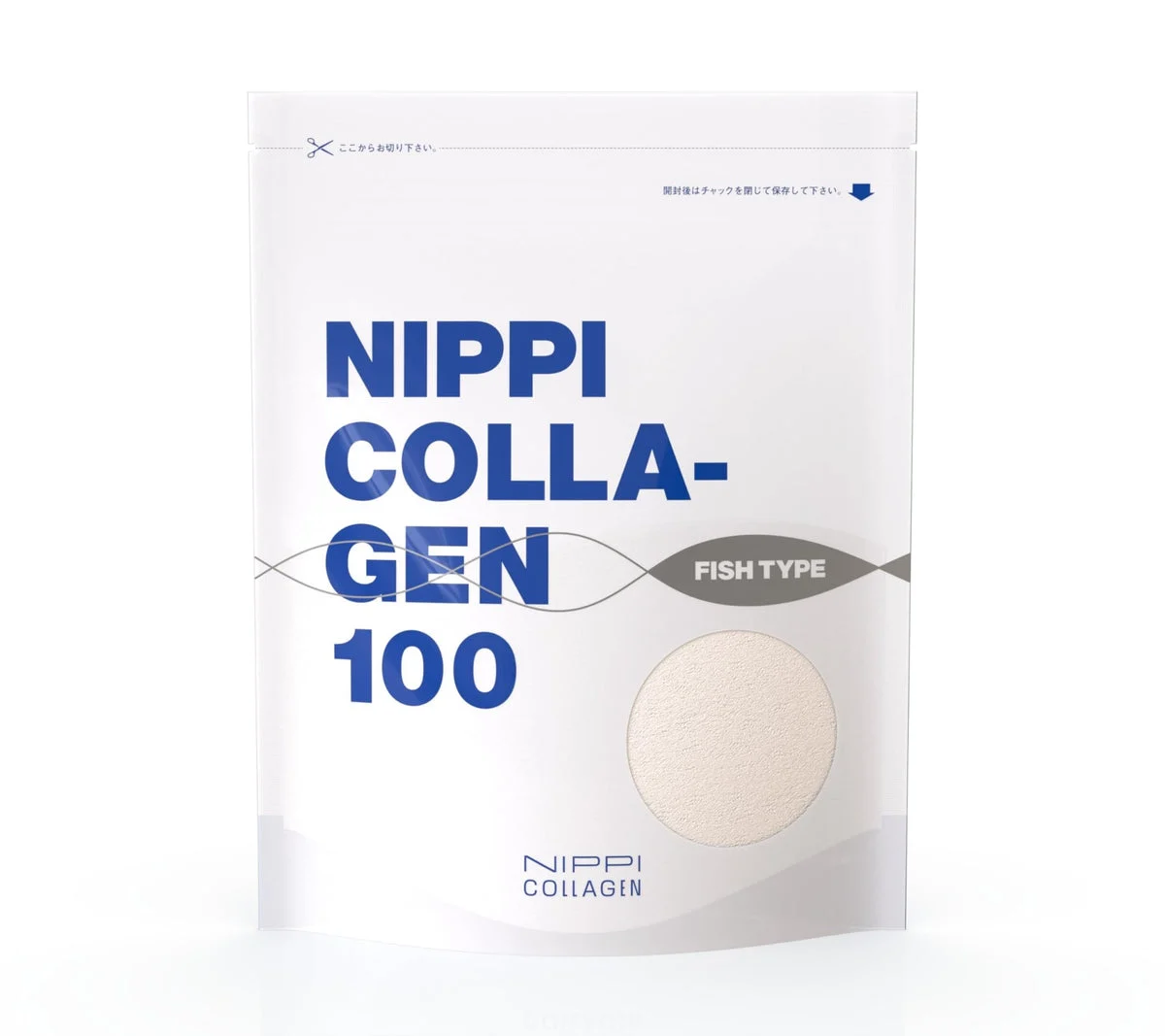 Nippi Collagen 100 Fish Type 100g - 100% Pure Collagen Powder - 100g