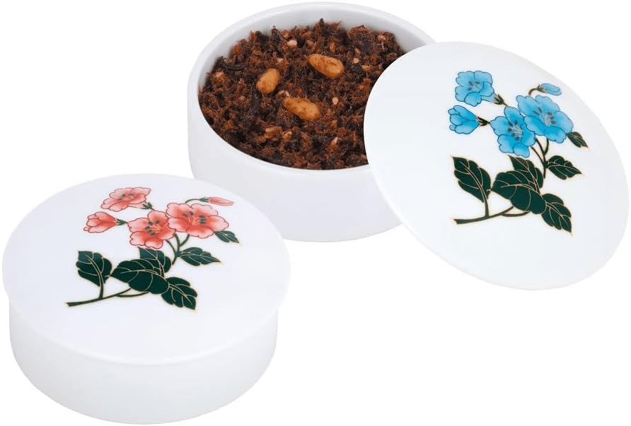 Nishiki Shouga Furikake 60g x 2 Bags Arita Porcelain Container Made in Japan - WAFUU JAPAN