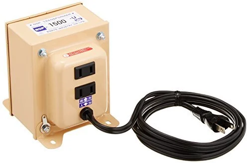 Nissho Kogyo Transformer Overseas Popular Type AC110V~AC127V to AC100V 1500W NDF Series NDF-1500U
