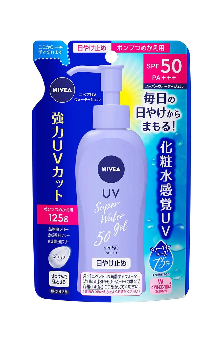 NIVEA SUN Protezione Gel Acqua SPF50/PA+++ Ricarica 125g