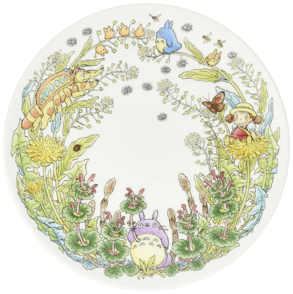 Noritake Piatto 23cm – My Neighbor Totoro Design Dente di Leone T50116A4660-2