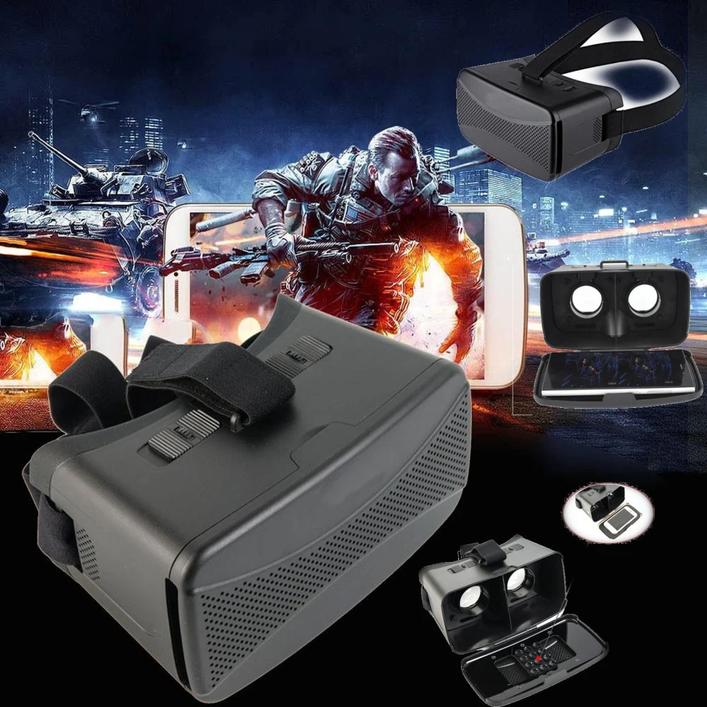 OCCHIALI MASCHERA HEADSET 3D PER SMARTPHONE VRBOX REALTà VIRTUALE GAME - TrAdE Shop Traesio