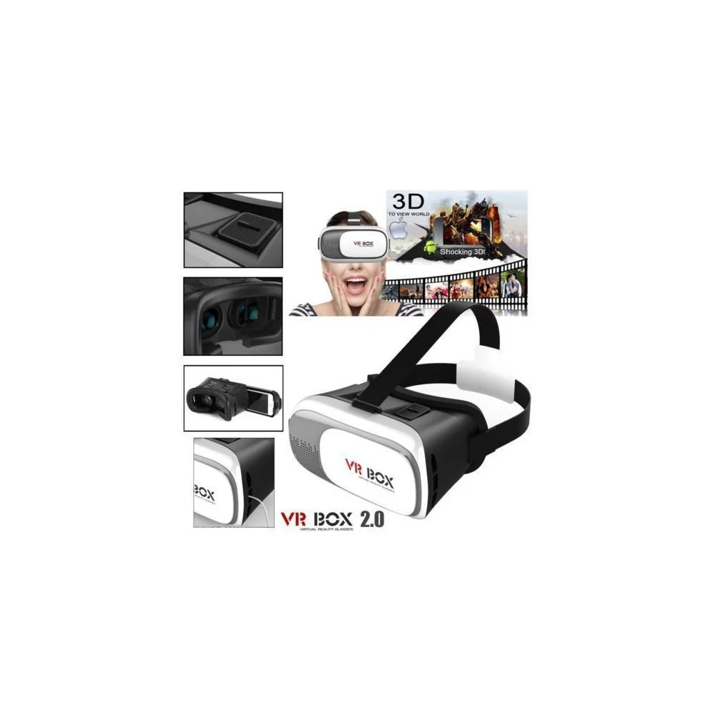 OCCHIALI REALTà VIRTUALE 3D VRBOX GIOCHI FILM 360° CON CONTROLLER BLUETOOTH - TrAdE Shop Traesio