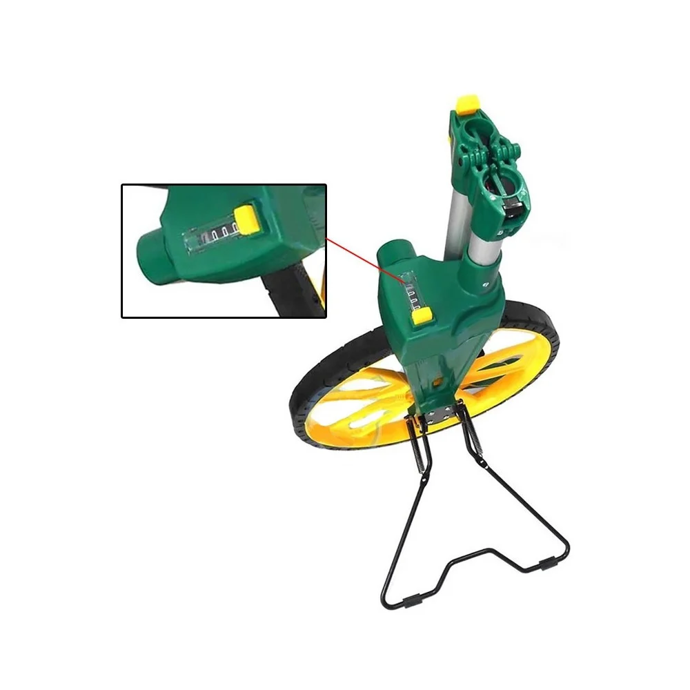 ODOMETRO MISURATORE DI DISTANZA METRO STRADALE ROTELLA METRICA RUOTA 12" - Trade_Ox
