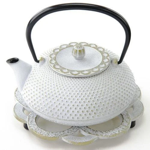 Oitomi Nambu ironware teapot Reiwa arare trivet set 0.5L
