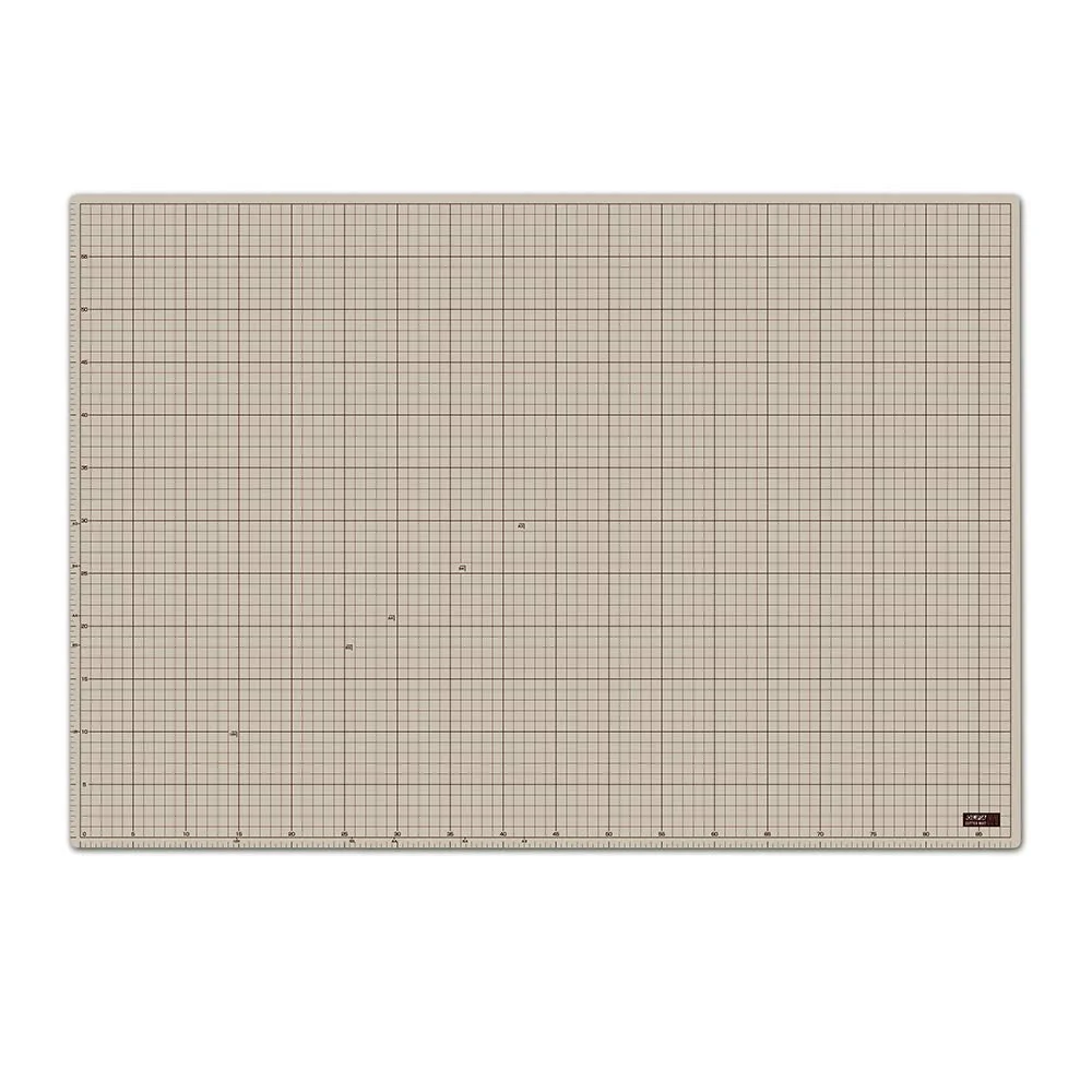 OLFA Tappetino da taglio bifacciale A1 160B grigio/marrone 620×900×2 mm