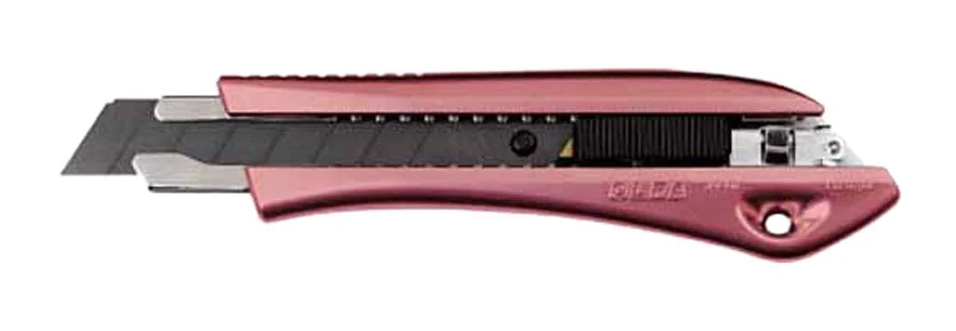 OLFA Limited AL Giga Pink Large Cutter LTD08GCP Auto-Lock Rubber Grip
