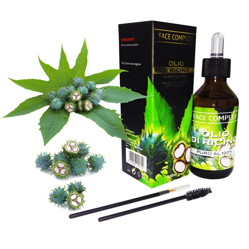 OLIO ESSENZIALE DI RICINO F.C. CURA E RINFORZA CAPELLI UNGHIE E SOPRACCIGLIA - TrAdE Shop Traesio