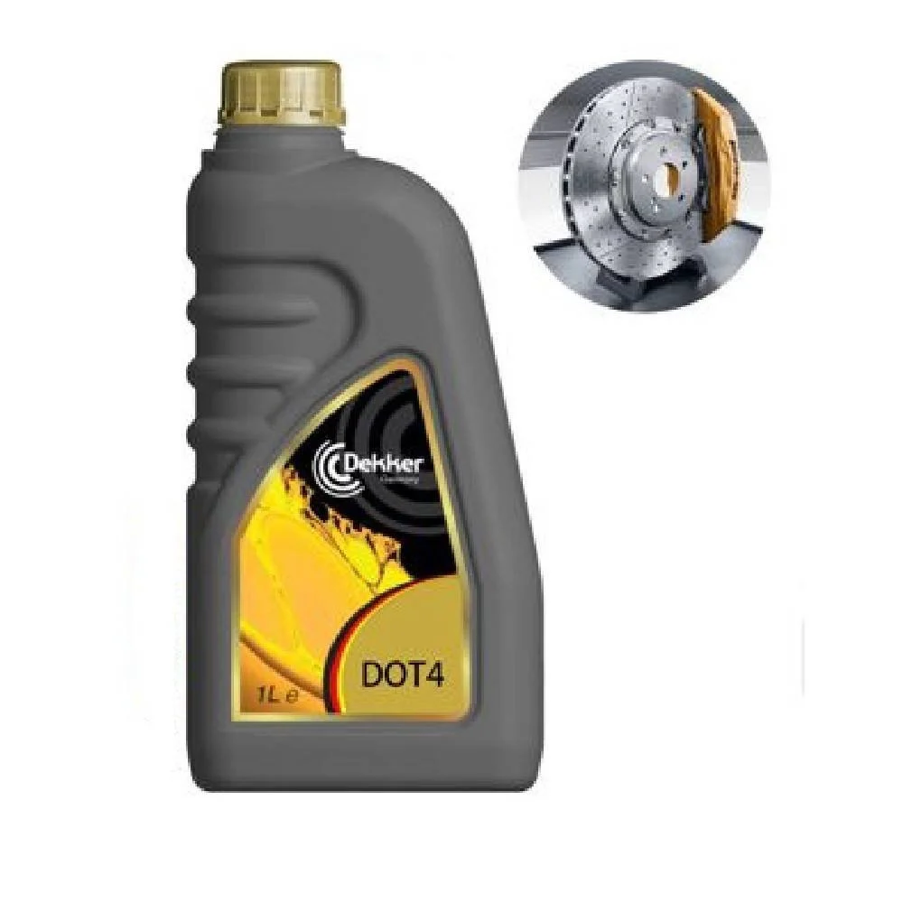 OLIO FRENO FLUIDO LIQUIDO PER IMPIANTI FRENANTI IDRAULICI 1LT PER AUTO MOTO DOT4 - MaxTech