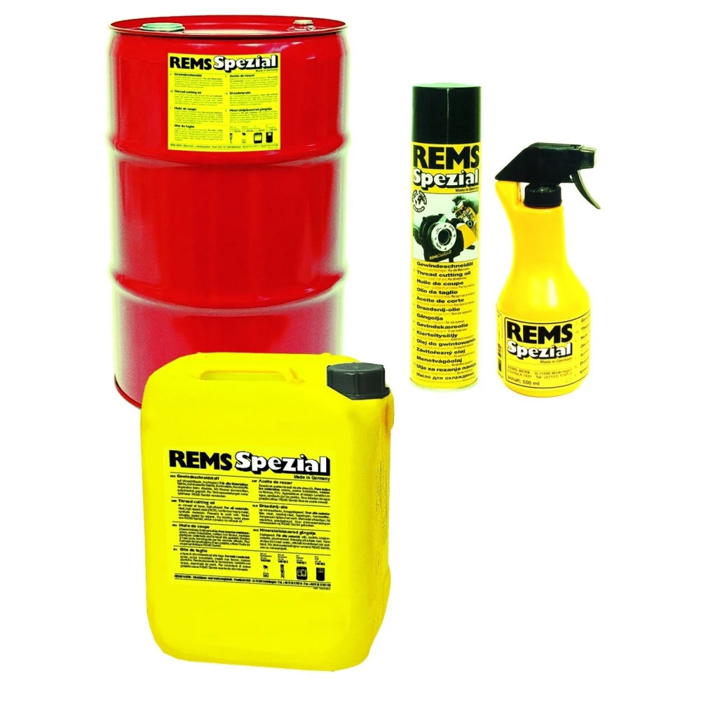OLIO SPEZIAL MINERALE TANICA DA 5LT REMS PER FILETTARE EMULSIONANTE PERR FILIERE - Rems ®