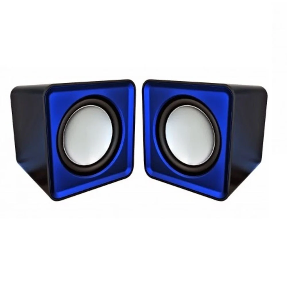 OMEGA SPEAKERS CASSE STEREO USB 2.0 OG-01 SURVEYOR 6W BLUE USB