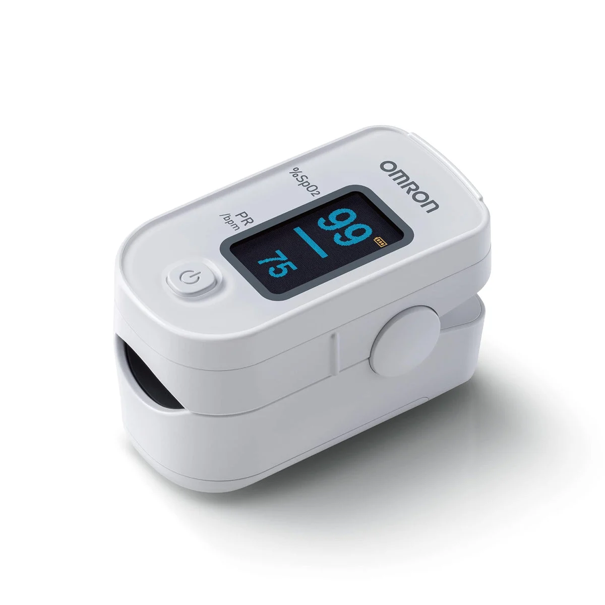 OMRON Pulsossimetro Portatile Monitor Dita HPO-100 Bianco