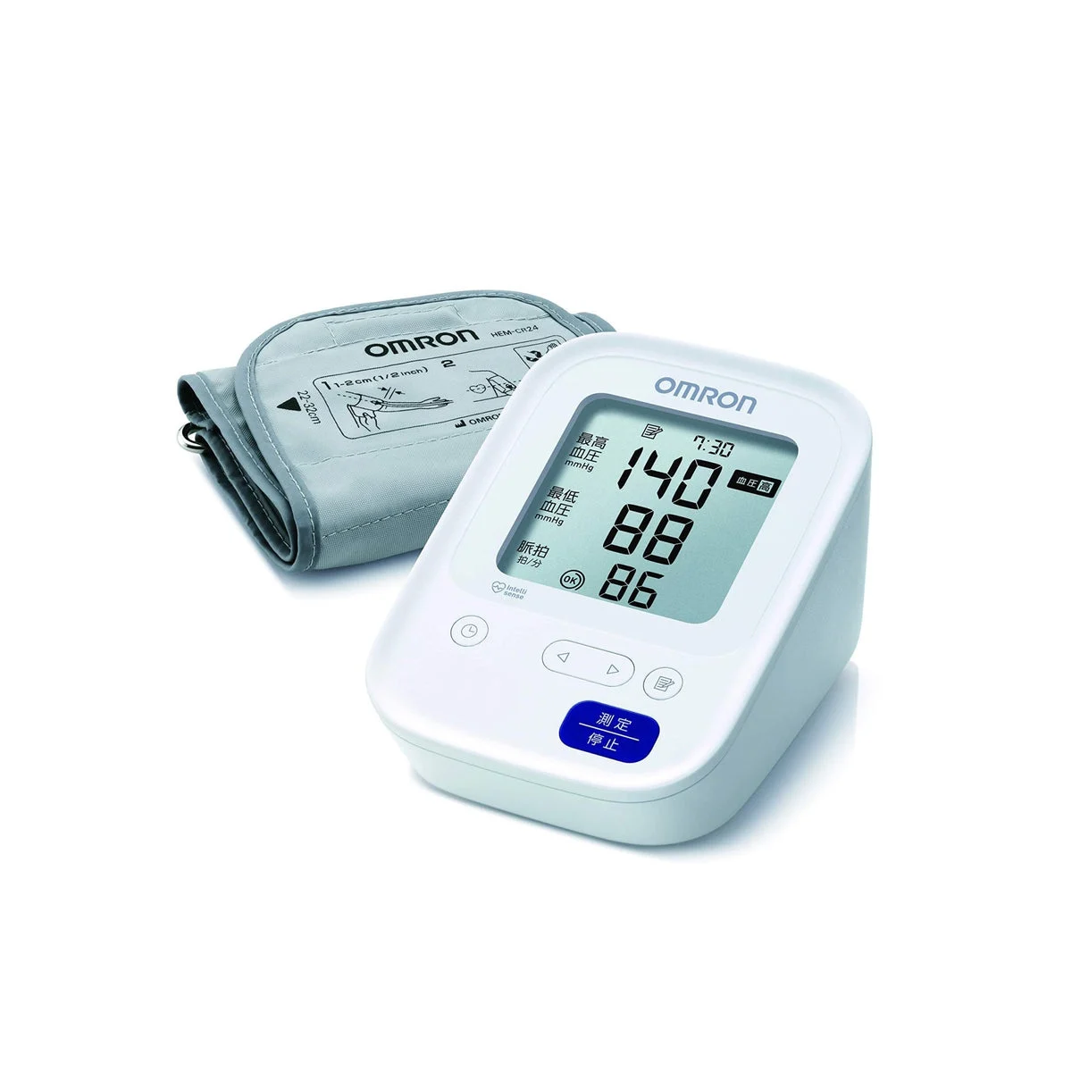 Omron Sfigmomanometro da Braccio HCR-7104 Misura Precisa 60 Memorie