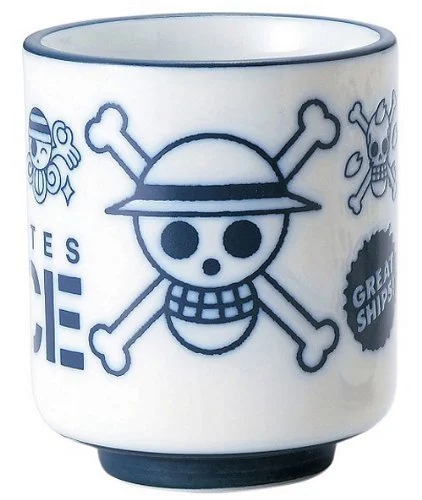 ONE PIECE Tazza Anime 350ml 121165 Blu Made in Japan - Kaneshotouki