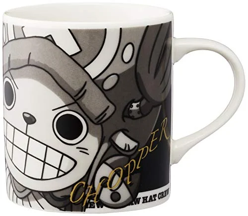 ONE PIECE Chopper Mug Teacup Made in Japan Monochrome 300ml - Kaneshotouki