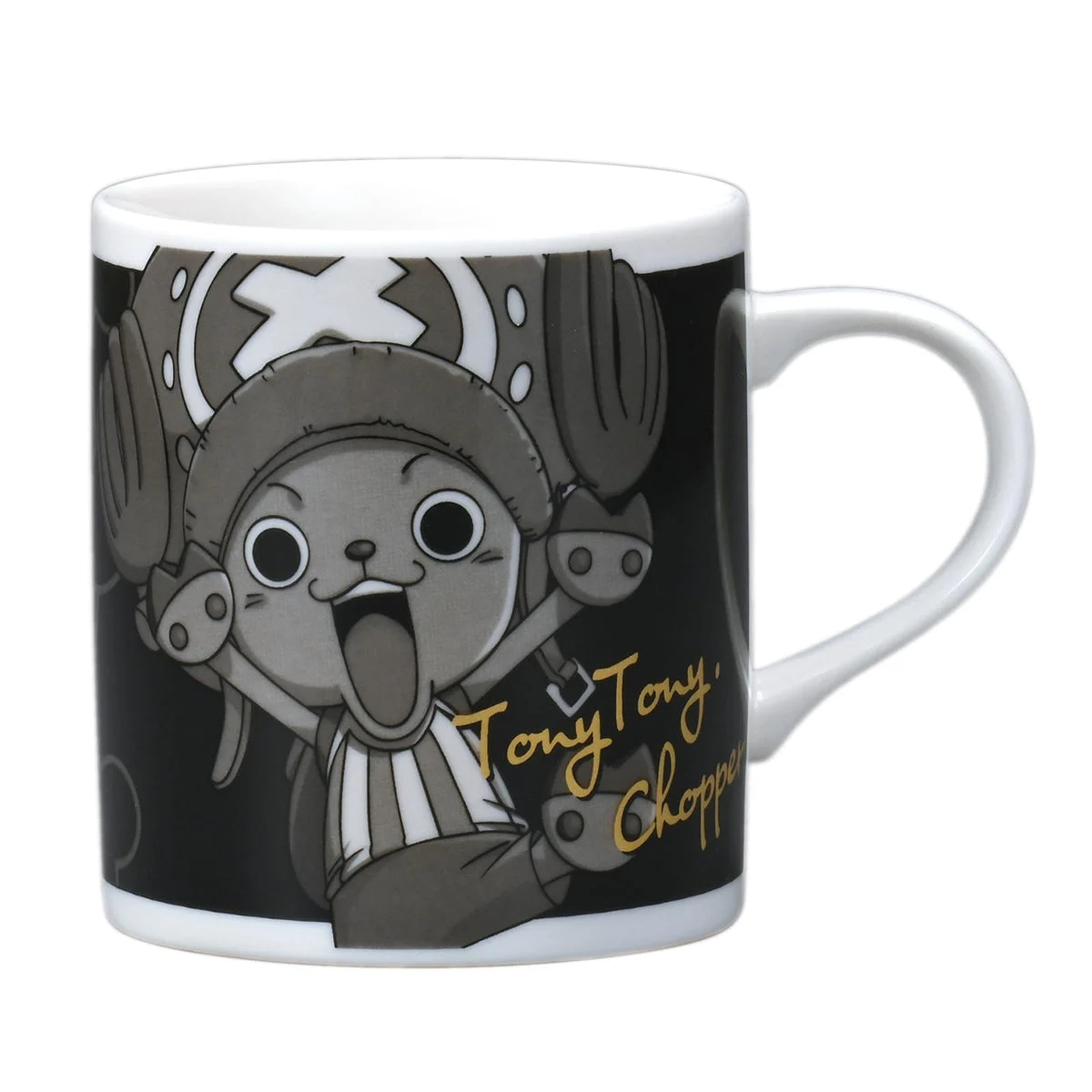 One Piece Chopper Straw Hat Crew Monochrome Mug Microwave Dishwasher Safe 124155 300ml - ONE PEICE