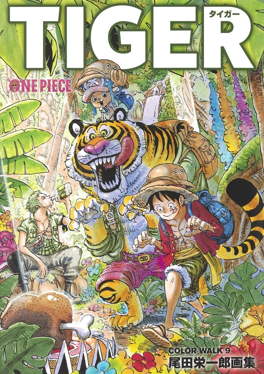 ONE PIECE Illustration Collection COLORWALK 9 TIGER Aizou Comics